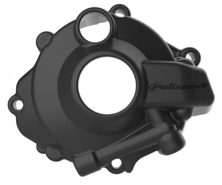 SUSPENSIE CADRU - Ignition cover protectors POLISPORT PERFORMANCE Black