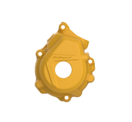 SUSPENSIE CADRU - Ignition cover protectors POLISPORT PERFORMANCE Husqvarna yellow