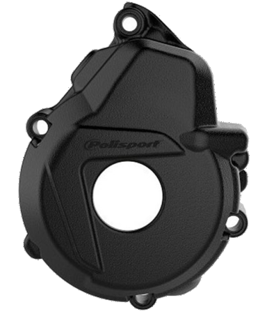 SUSPENSIE CADRU - Ignition cover protectors POLISPORT PERFORMANCE Negru