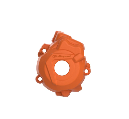 SUSPENSIE CADRU - Ignition cover protectors POLISPORT PERFORMANCE orange KTM