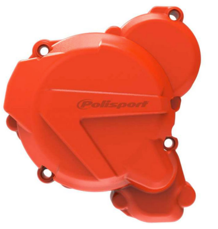 Protectii cadru / motor - Ignition cover protectors POLISPORT PERFORMANCE orange KTM