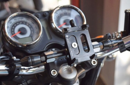 Întăritură ghidon cu suport telefon moto ATV scuter [1]