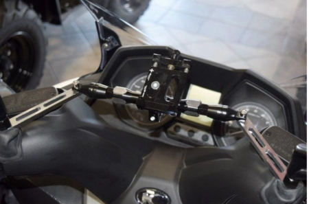 Întăritură ghidon cu suport telefon moto ATV scuter [2]