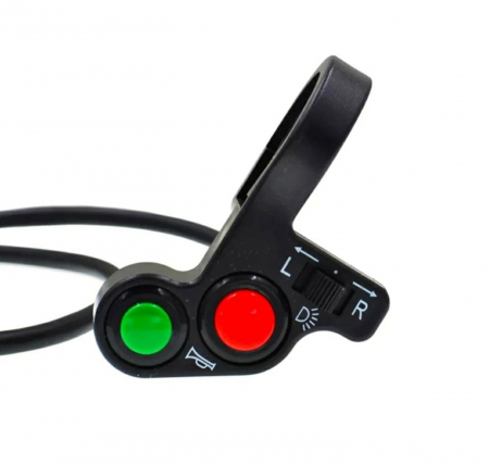ELECTRICA & LUMINI - Intrerupator / comutator lumini claxon semnalizari moto atv
