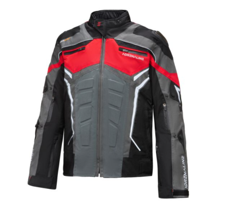Geci - Jacheta Adrenaline touring SCORPIO CE NEGRU – Negru/Rosu/Gri