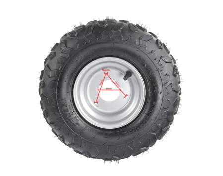 JANTĂ CU ANVELOPĂ ATV 6'' 145x70x6 [1]