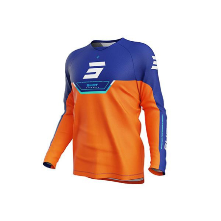 ECHIPAMENTE - Jersey SHOT DRAW KID DAYTONA portocaliu 10/11