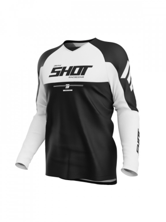 ECHIPAMENTE - Jersey SHOT DRAW PRIVATE Alb L