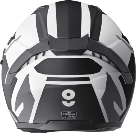 Jet helmet GMS VECTUS black-white S [3]