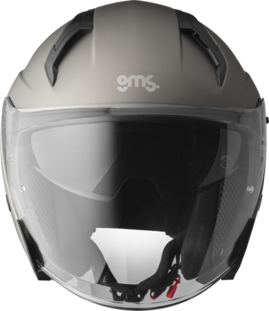 Jet helmet GMS VECTUS matt titanium XL [1]