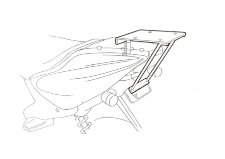 TRANSPORT & DEPOZITARE - Kit de prindere cutie Top Master SHAD