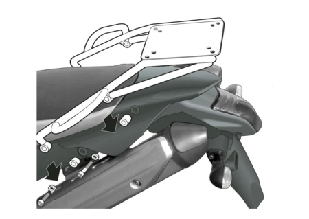 Cutii / Genti SHAD - Kit de prindere cutie Top Master SHAD