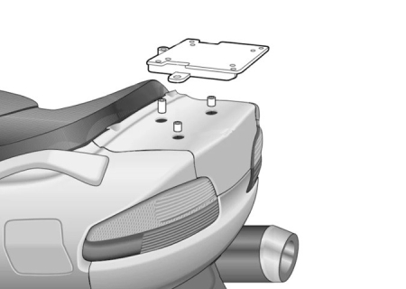 TRANSPORT & DEPOZITARE - Kit de prindere cutie Top Master SHAD