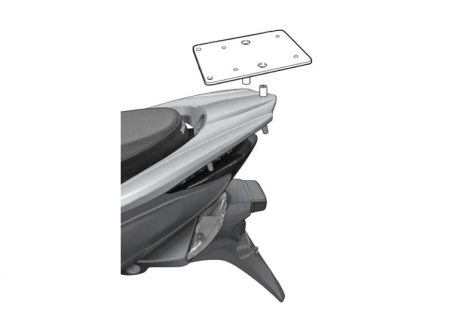 TRANSPORT & DEPOZITARE - Kit de prindere cutie Top Master SHAD H0VS12ST