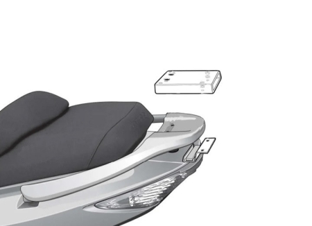 TRANSPORT & DEPOZITARE - Kit de prindere cutie Top Master SHAD pentru KYMCO Xciting 500 2005-2015