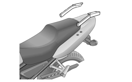 TRANSPORT & DEPOZITARE - Kit de prindere cutie Top Master SHAD Y0FZ61ST