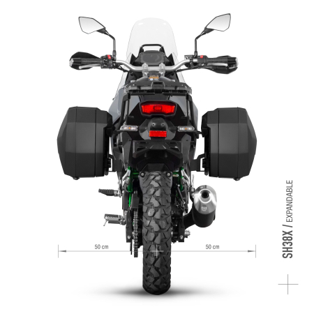 Kit de prindere cutii laterale SH36 3P System SHAD pentru KAWASAKI KLE 500 / SE (2025andlt;) 2026-2026 [1]