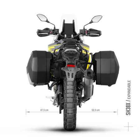 Kit de prindere cutii laterale SH36 3P System SHAD pentru VOGE 800 Rally 2025-2026, VOGE DS 800 X RALLY 2025-2026 [2]