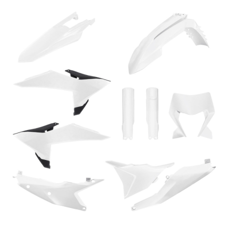 Cadru - Kit plastice POLISPORT Alb