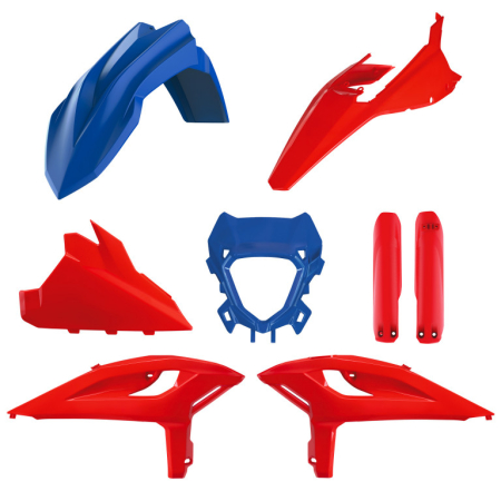 Cadru - Kit plastice POLISPORT Blue/Red