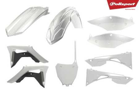 SUSPENSIE CADRU - Kit plastice POLISPORT clear 99