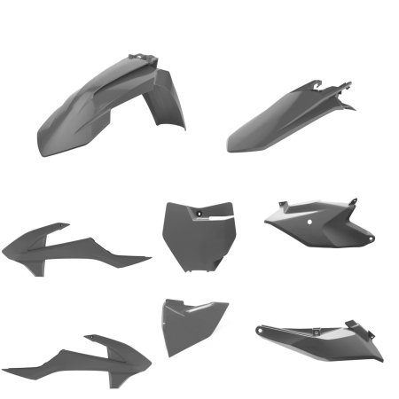 Cadru - Kit plastice POLISPORT Gri