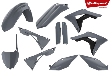 Kit plasticuri - Kit plastice POLISPORT gri