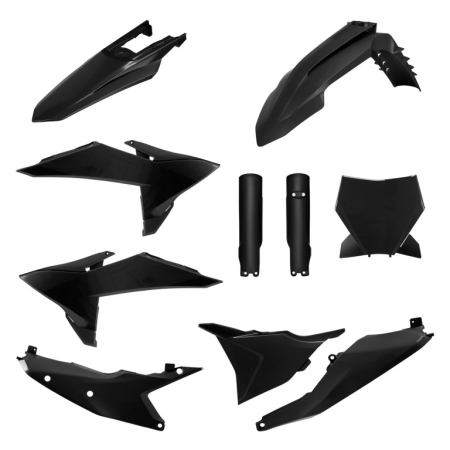 Cadru - Kit plastice POLISPORT Negru
