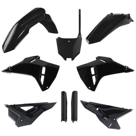 Cadru - Kit plastice POLISPORT restyling Negru