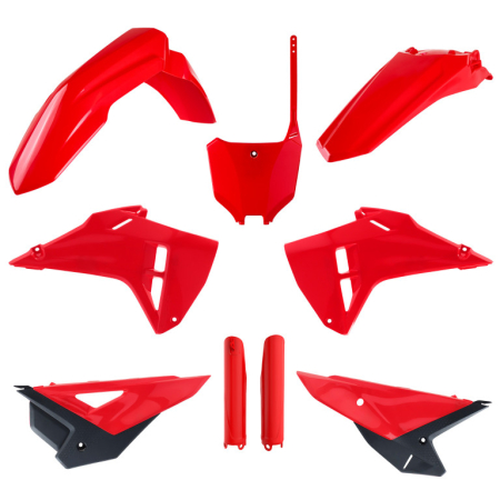 Cadru - Kit plastice POLISPORT restyling Rosu