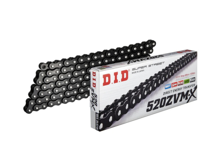 TRANSMISIE - Lant ZVM-X series X-Ring D.I.D Chain 520ZVM-X 120 zale Black/Black