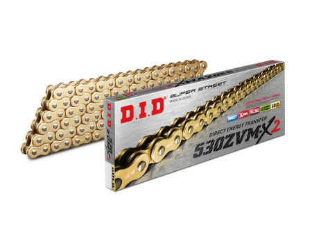 TRANSMISIE - Lant ZVM-X series X-Ring D.I.D Chain 530ZVM-X2 1920 zale Gold/Gold