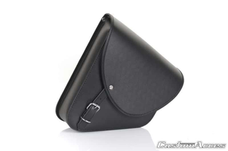Genti & Bagaje - Leather saddlebag CUSTOMACCES BARCELONA Negru dreapta