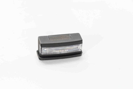 Suport numar - Licence support light PUIG Negru plastic with LEDs