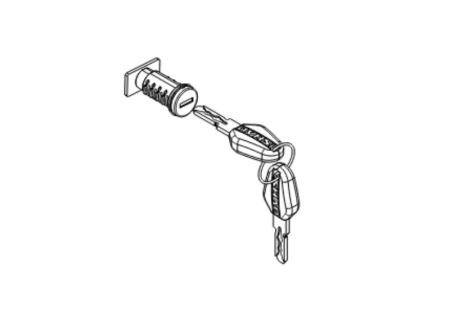 Accesorii cutii Shad - Lock kit keys SHAD TERRA (top case)
