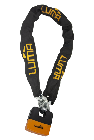 Antifurt - Lock LUMA 28 CHAIN 120 portocaliu