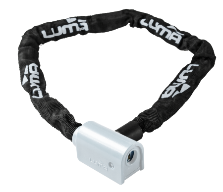 Antifurt - Lock LUMA ENDURO 5 CHAIN 100 Alb