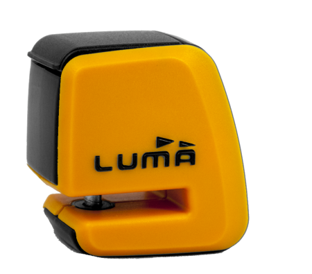 Antifurt - Lock LUMA ENDURO 92D with bag portocaliu