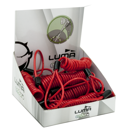 TRANSPORT & DEPOZITARE - Lock LUMA REMINDER SPIRAL CABLE 150 20pcs