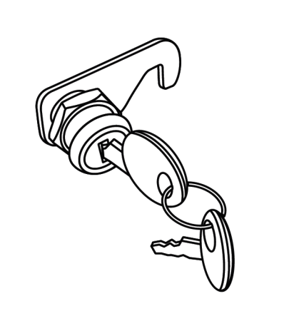 TRANSPORT & DEPOZITARE - Locking system SHAD for ATV110/ATV40