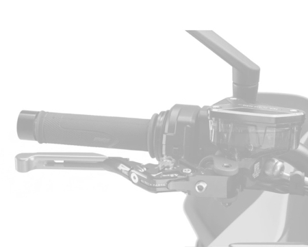 SUSPENSIE CADRU - Maneta de ambreiaj fara adaptor PUIG 4.0 extendable folding negru/rosu