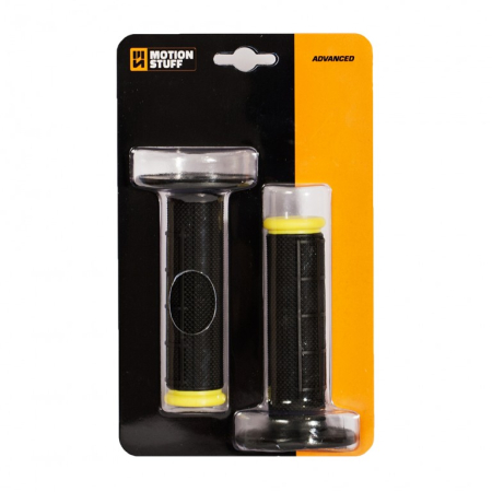 Mansoane MX-Enduro MOTION STUFF ADVANCED negru/galben (half-waffle) [1]
