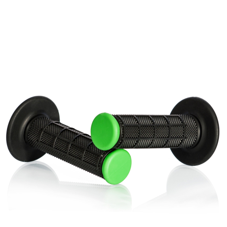 SUSPENSIE CADRU - Mansoane MX-Enduro MOTION STUFF ADVANCED negru/verde (half-waffle)