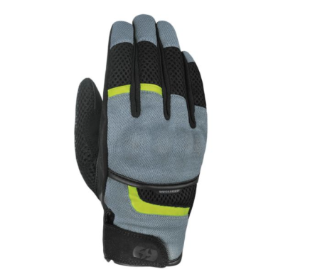 Manusi - Manusi moto OXFORD BRISBANE AIR culoare fluorescent/gri/negru