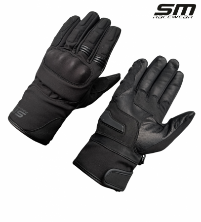 Piele + textil - Manusi Vulcano Waterproof