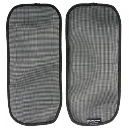SUSPENSIE CADRU - Mesh for radiator louvers POLISPORT Negru