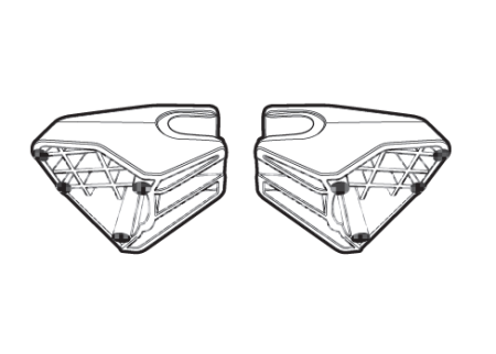 Accesorii cutii Shad - Mounting rubber SHAD for SH35/SH36