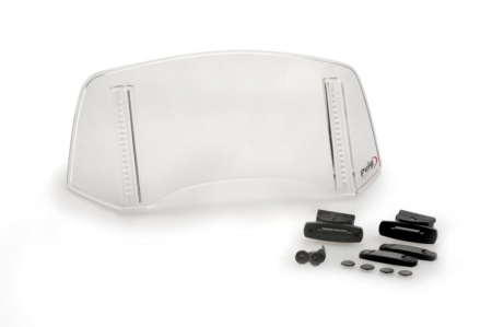 Parbriz - Multiadjustable visor PUIG 2.0 fixed by screws transparent