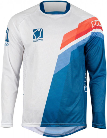 ECHIPAMENTE - MX jersey kids YOKO VIILEE white / blue / fire M