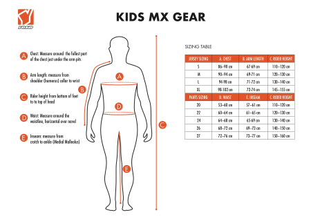 MX jersey kids YOKO KISA blue / yellow M [1]